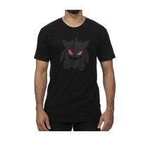 Eyes of Gengar Black Relaxed Fit Crew Neck T-Shirt - Adult