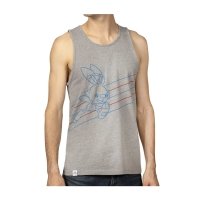 Scorbunny Pokémon Sports Heather Gray Fitted Tank Top - Men