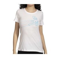 Scorbunny Pokémon Sports White Fitted Crew Neck T-Shirt - Women