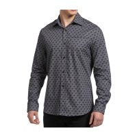 Pokémon Classics Charizard Gray Fitted Dress Shirt - Adult