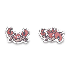 Krabby & Kingler Pokémon Pixel Pins (2-Pack)