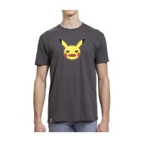 Pokémon Mood Collection: Pikachu Unamused Fitted Crew Neck T-Shirt - Adult