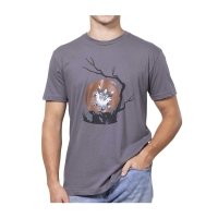 Pokémon Stories: Perrserker Moonrise Gray Fitted Crew Neck T-Shirt - Adult