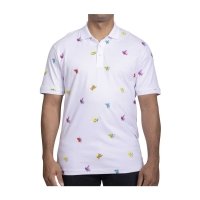 Pikachu & Raichu White Polo Shirt - Adult
