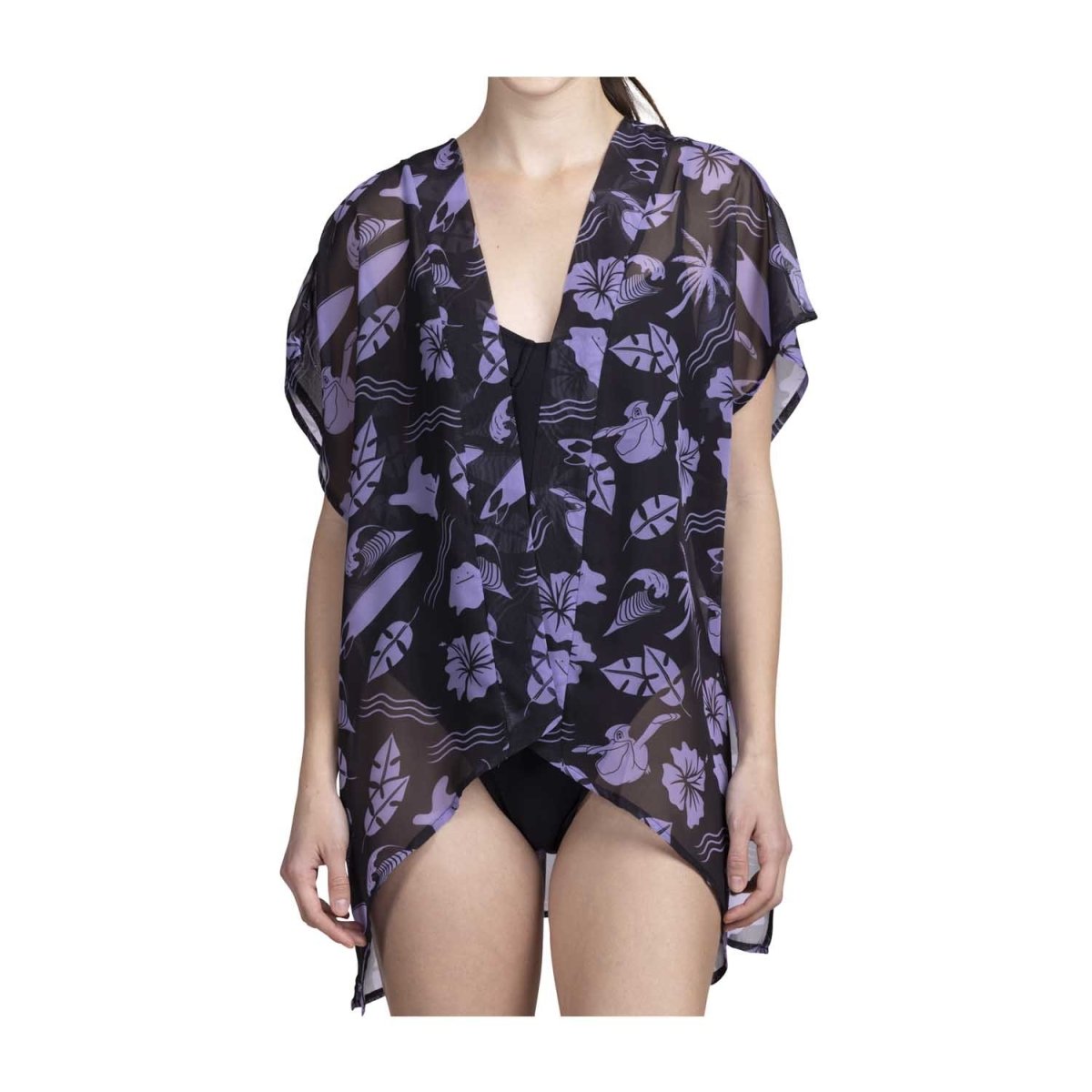 Pokémon Tropical Ditto & Pelipper Black Cover-Up - Women