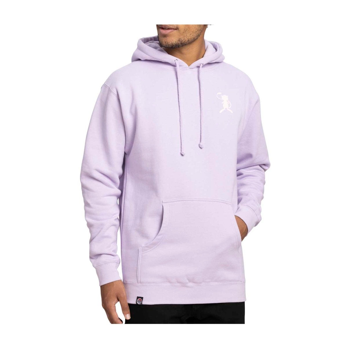 Mew Pokémon Take Flight Purple Heavyweight Pullover Hoodie - Adult