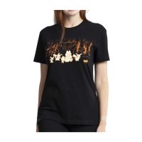Pikachu & Friends Pokémon Sweet Temptations Black Relaxed Fit Crew Neck T-Shirt - Adult