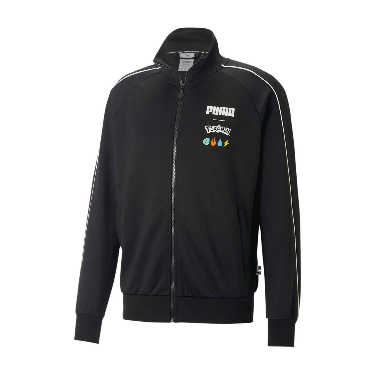 PUMA × Pokémon: Puma Black T7 Track Jacket - Adult
