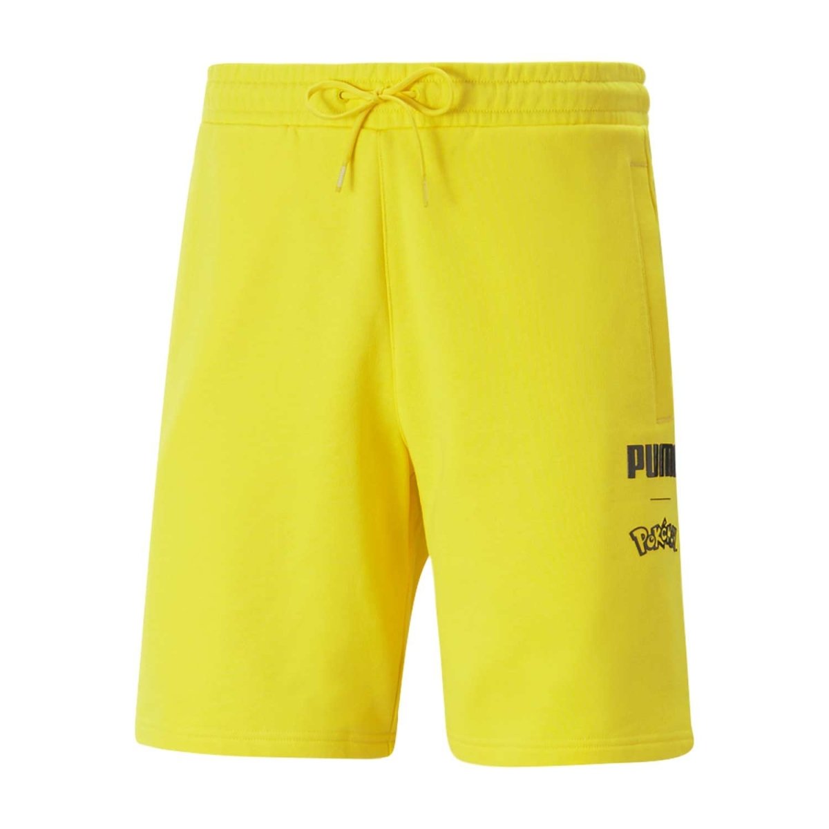 PUMA × Pokémon: Pikachu Yellow French Terry Shorts - Adult