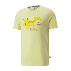 PUMA × Pokémon: Pikachu Pale Lemon Jersey T-Shirt - Adult