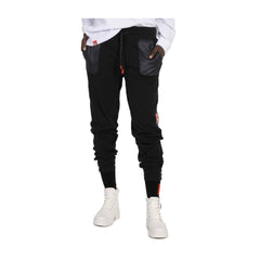 Team Rocket HQ Collection Black Fitted Fleece Jogger Pants - Women