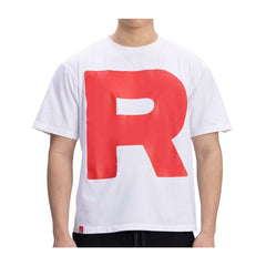 Team Rocket HQ Collection White Oversize T-Shirt - Adult