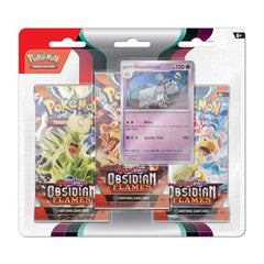 Pokémon TCG: Scarlet & Violet-Obsidian Flames 3 Booster Packs & Greavard Promo Card