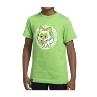 Sprigatito Apple Relaxed Fit Crew Neck T-Shirt - Youth