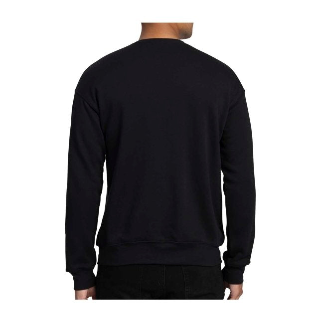 Erika Pokémon Trainers Black Oversize Drop-Shoulder Crew Neck Sweatshirt - Adult