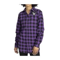 Punk & Purple Marvelous Misfits Flannel Shirt