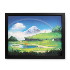 Peaceful Plains Pokémon Soothing Scenes Framed Wall Art