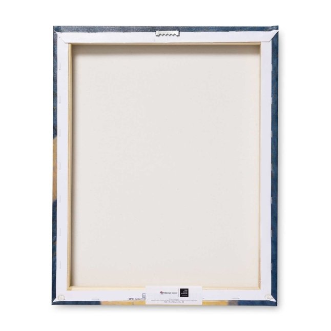 Pokémon Center × Van Gogh Museum: Eevee Inspired by Self-Portrait with Straw Hat Canvas Wall Art