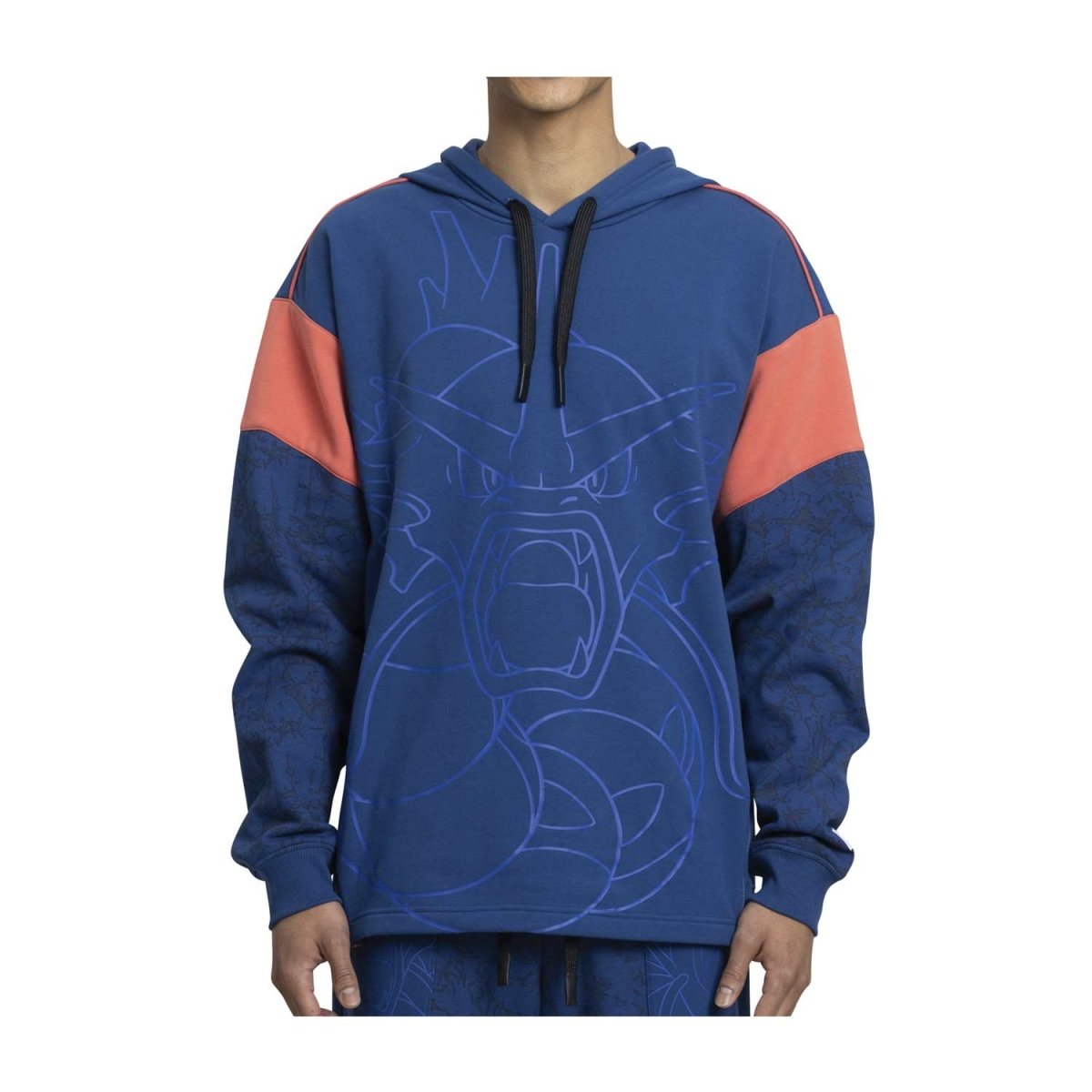 Magikarp & Gyarados Pokémon Lounge Blue Pullover Hoodie - Adult