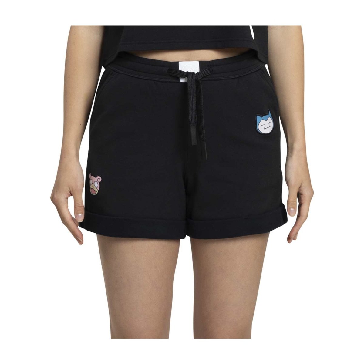 Pikachu & Friends Pokémon Lounge Black Shorts - Women