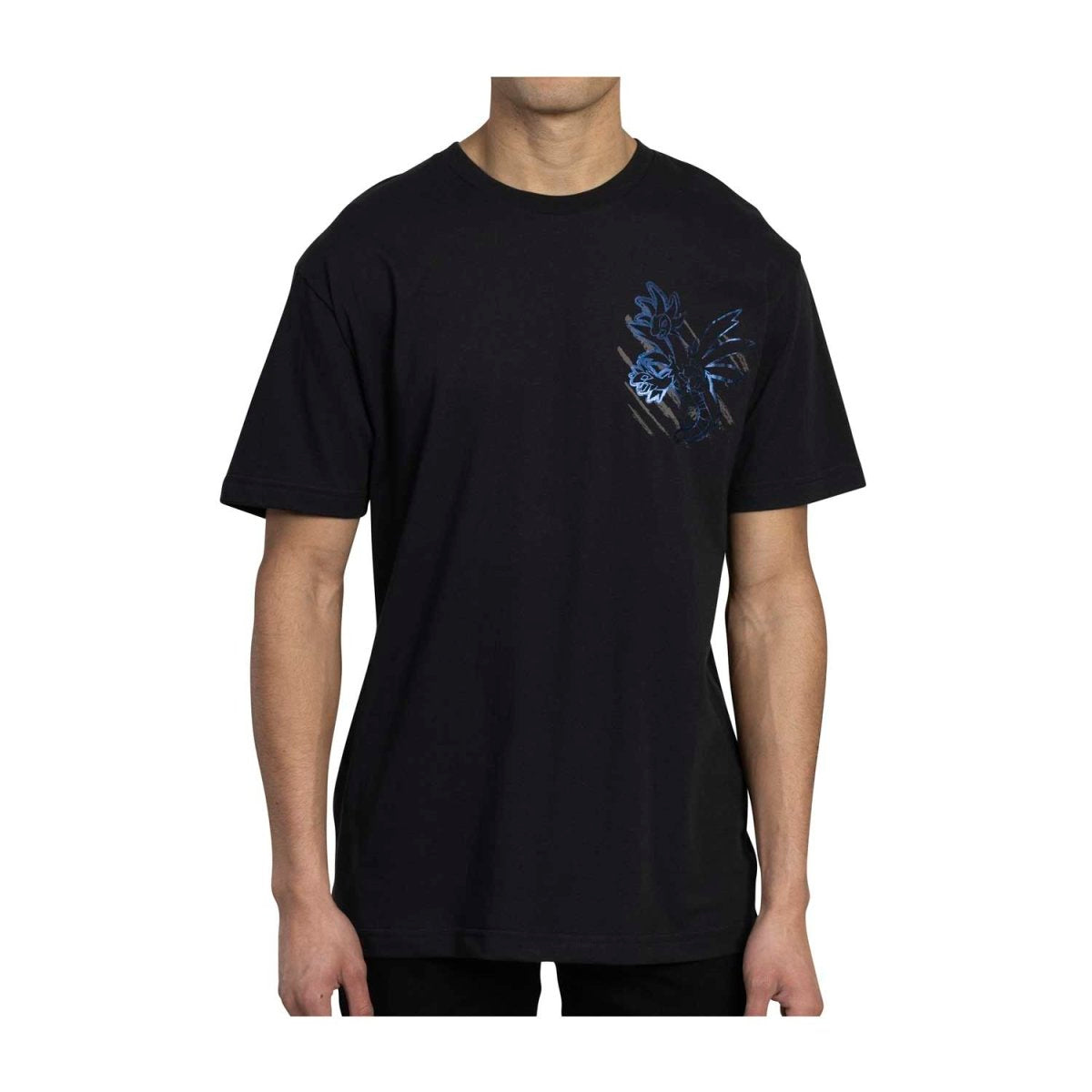 Hydreigon Powerhouse Pokémon Sleek Black T-Shirt - Adult