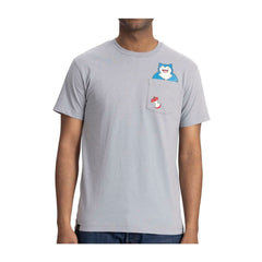 Snorlax Peek-a-Pokémon Pocket T-Shirt - Adult