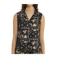 Island Vibes Pokémon Tropical Sleeveless Tropical Shirt - Women