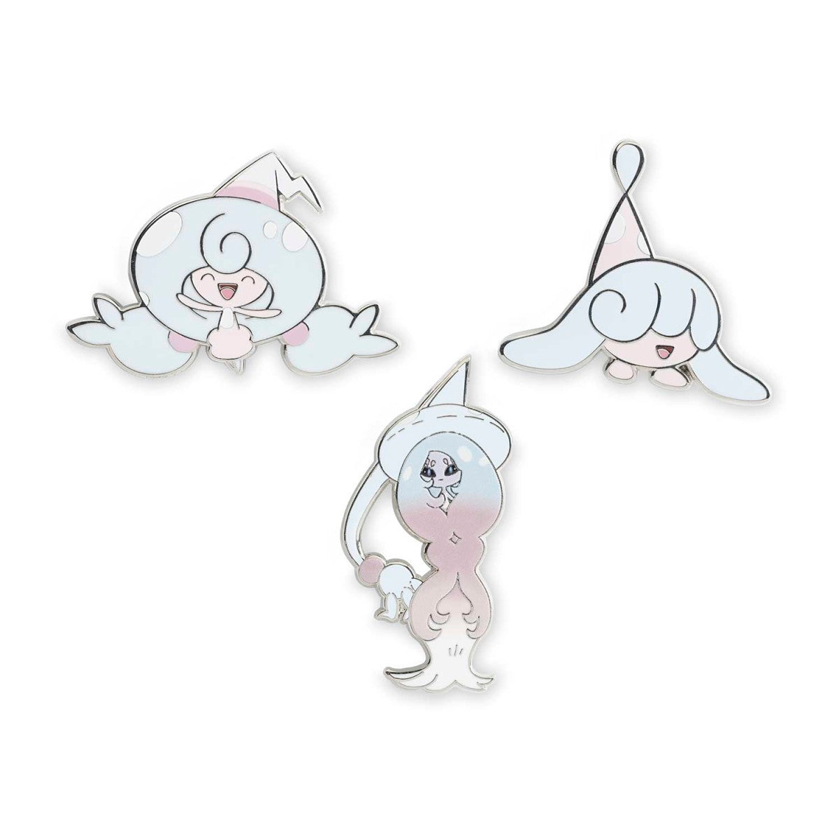 Hatenna, Hattrem & Hatterene Pokémon Pins (3-Pack)