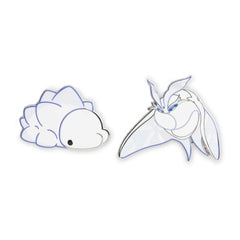 Snom & Frosmoth Pokémon Pins (2-Pack)